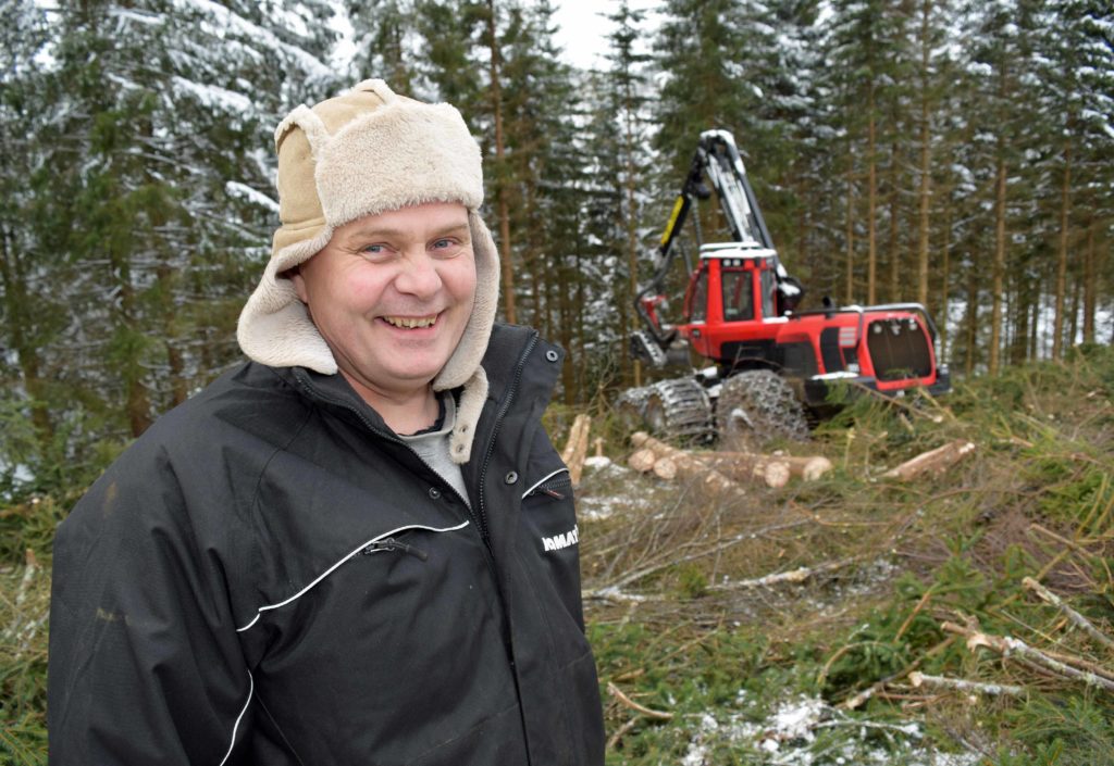– Jeg blir alltid blid i skauen – Jeg blir alltid blid i skauen