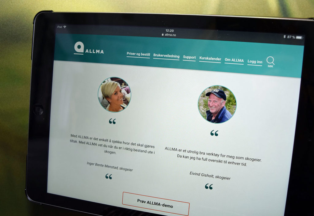 Se den nye nettsiden til ALLMA Se den nye nettsiden til ALLMA