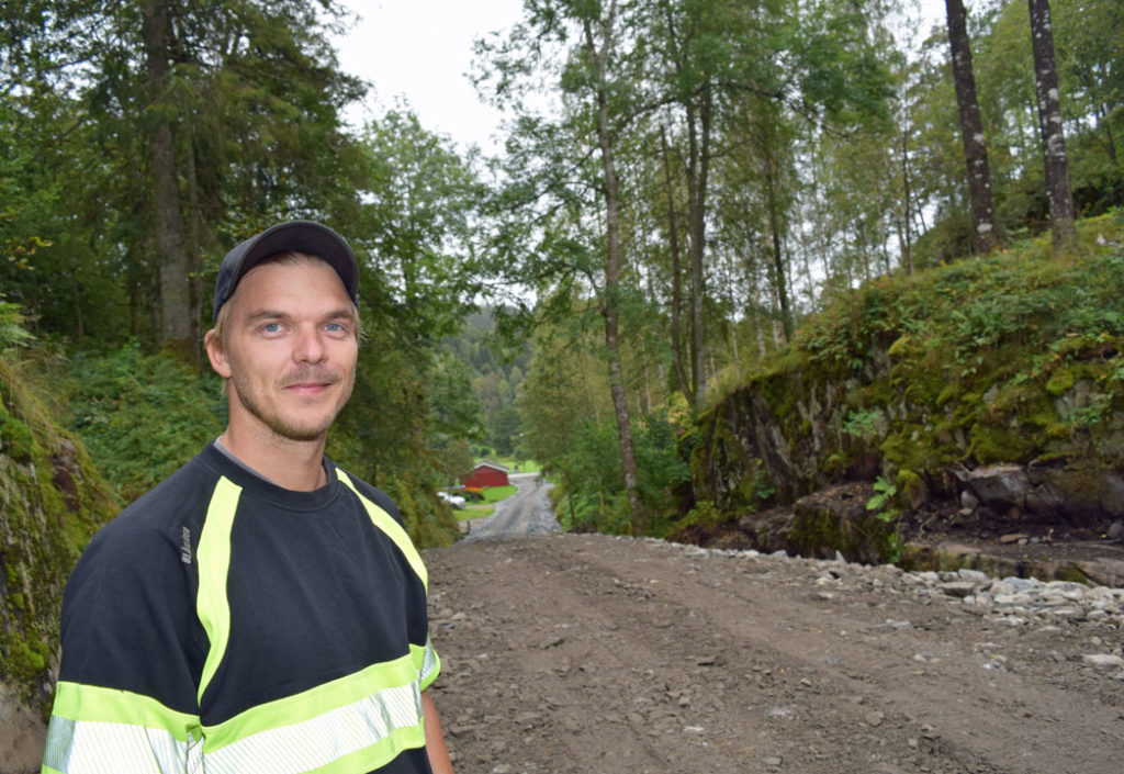 – Jeg liker å bygge skauvei – Jeg liker å bygge skauvei