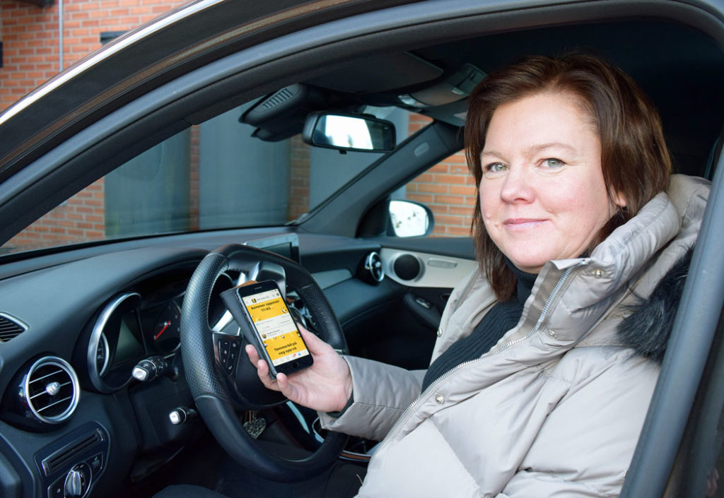 Ingunn kurerer tømmerbilangst Ingunn kurerer tømmerbilangst