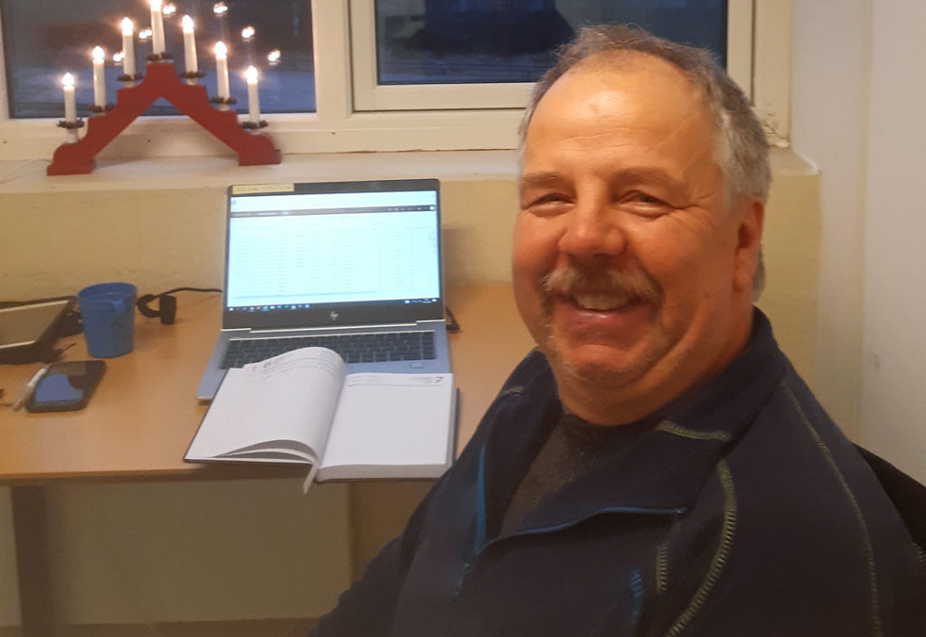 Kai Oves nye kontor i Lyngdal Kai Oves nye kontor i Lyngdal