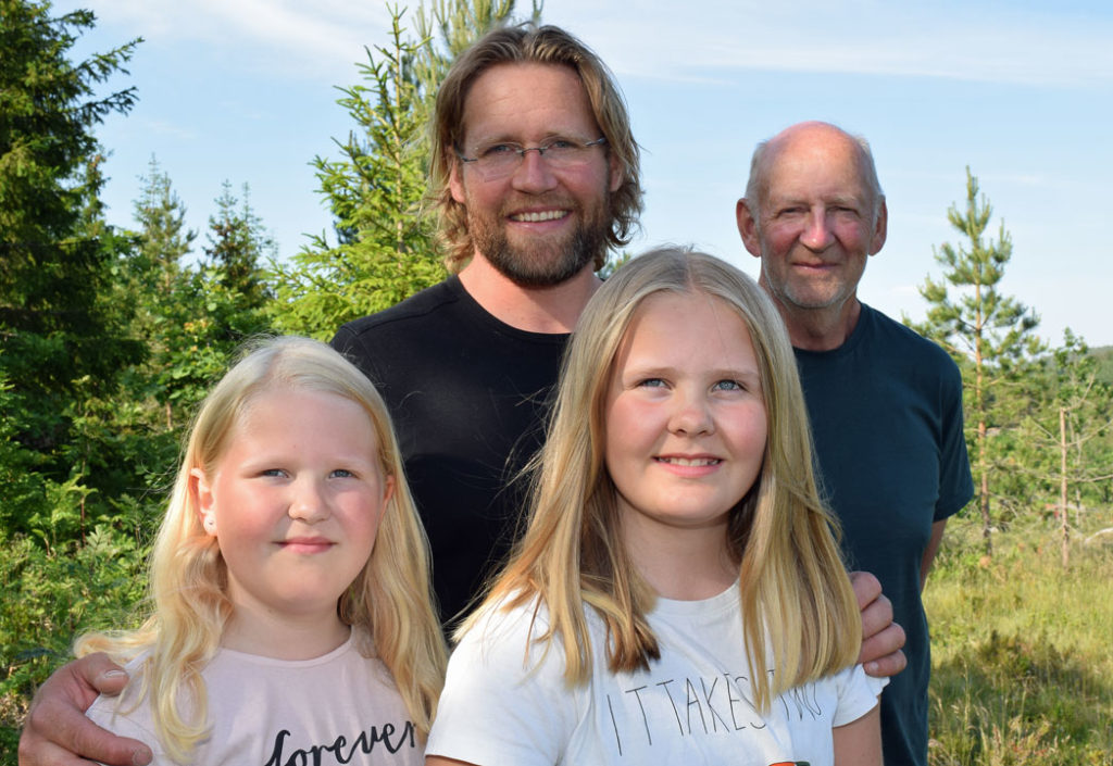 John er femte generasjon skogeier John er femte generasjon skogeier