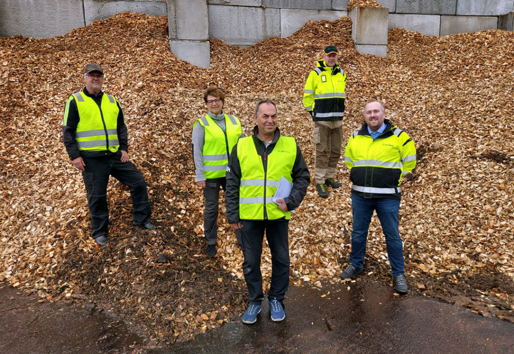 Ny binge for eksport av flis Ny binge for eksport av flis