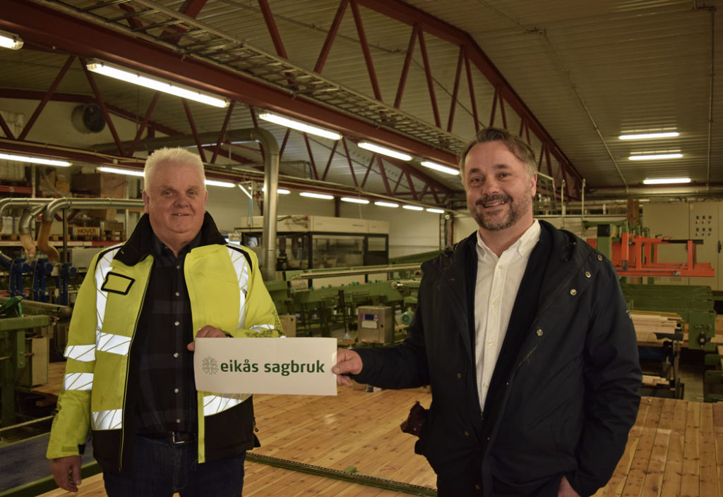 Eikås sagbruk blir heleid av AT Skog Eikås sagbruk blir heleid av AT Skog